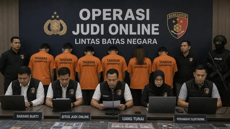 Penggerebekan Menguak Sindikat Perjudian Internasional di Pokhara, Delapan Orang Ditahan