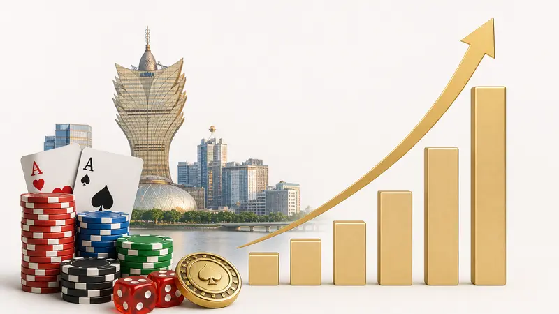Pendapatan Kasino Macau Alami Penurunan Tahunan, Namun Lebih Baik dari Juni